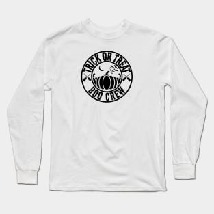 Trick or Treat Boo Crew Halloween Long Sleeve T-Shirt